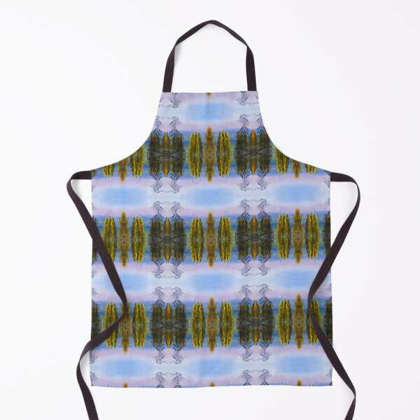 Item preview, Misty fall morning with poplar trees and purple hills. Autumn walk designed and sold by Goldstarwork.