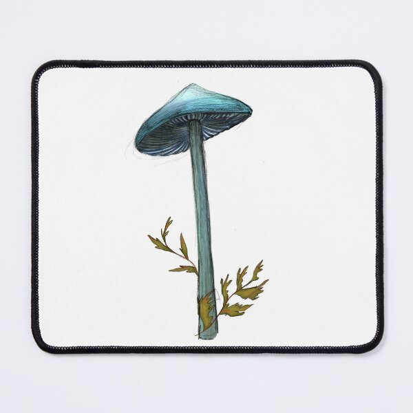 Item preview, Blue mushroom designed and sold by Sunthecatdragon.