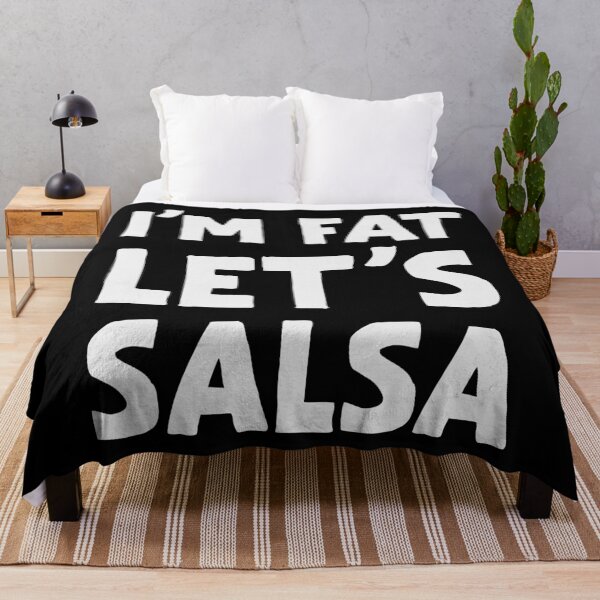 Item preview, Funny Salsa Dancing I'm fat, let's salsa designed and sold by Dubbra.