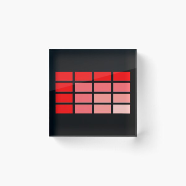Item preview, Red Accent Blocks designed and sold by Lyle M Designs.