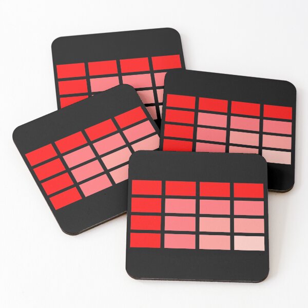 Item preview, Red Accent Blocks designed and sold by Lyle M Designs.