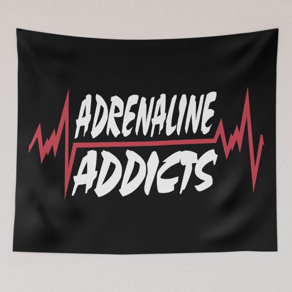 Item preview, Adrenaline Addicts Dark designed and sold by relaxedcreative.
