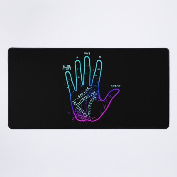 Item preview, Gamer Palm Reading Diagram designed and sold by Foxicopter.