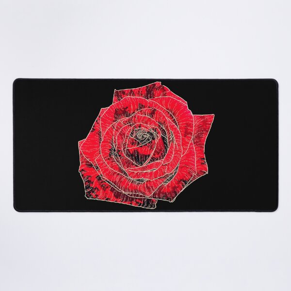 Item preview, Rose trendy line art  designed and sold by cutecrazytshirt.