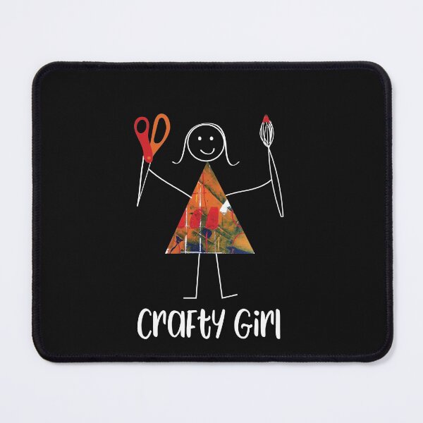 Item preview, Funny Crafty Girl designed and sold by whyitsme.