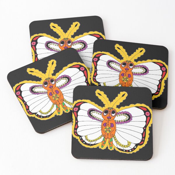 Item preview, Day of the Dead Butterfly designed and sold by thewelshperidot.