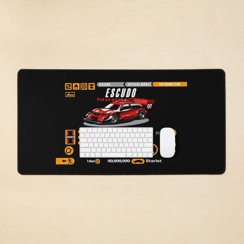 Mouse Pad Sport Recife Escudo - Vermelho