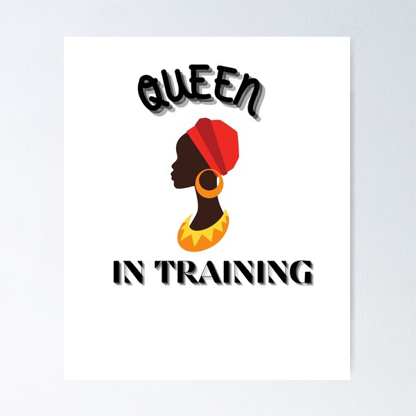 Item preview, BLACK  QUEEN IN TRAINING designed and sold by DoloresAlaire.