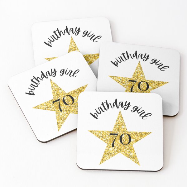 Item preview, 70th Birthday Girl - Seventieth Birthday Celebration Design designed and sold by Partypumpkin.