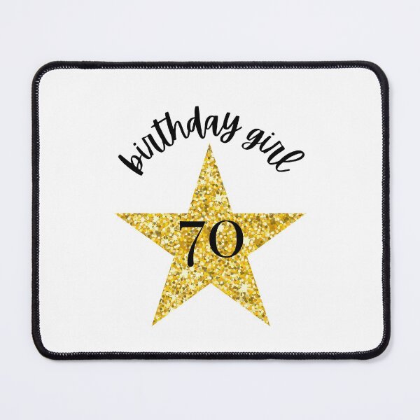 Item preview, 70th Birthday Girl - Seventieth Birthday Celebration Design designed and sold by Partypumpkin.