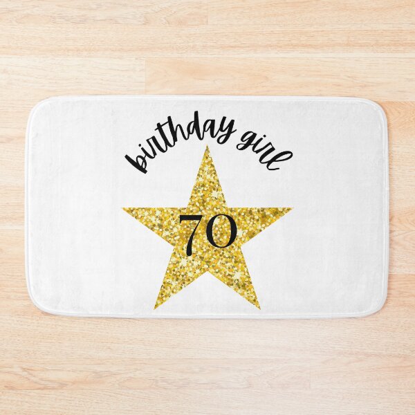Item preview, 70th Birthday Girl - Seventieth Birthday Celebration Design designed and sold by Partypumpkin.