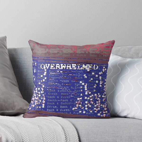 Item preview, OVERWHELMED, back and forth design designed and sold by longlivcurio.