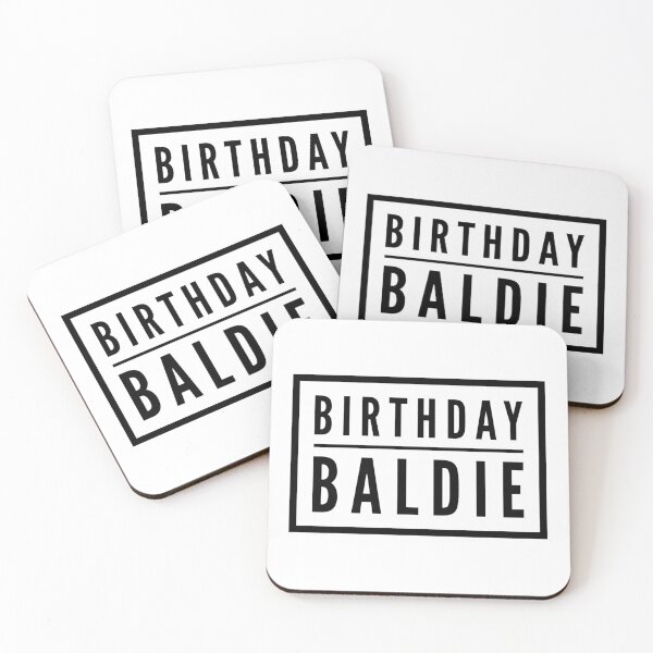 Item preview, Birthday Baldies - Funny Bald Guys Birthdays humour  designed and sold by Partypumpkin.