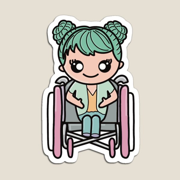 Item preview, Flora in a wheelchair  designed and sold by walkingonwheels.