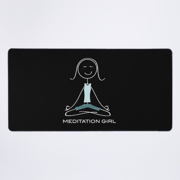 Item preview, Funny Womens Meditation Girl designed and sold by whyitsme.