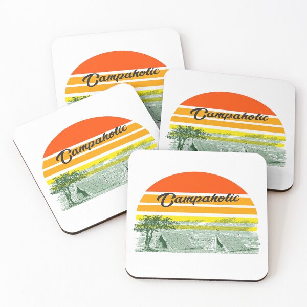 Item preview, Campaholic Sunset Camping Scene  designed and sold by LMcDs.