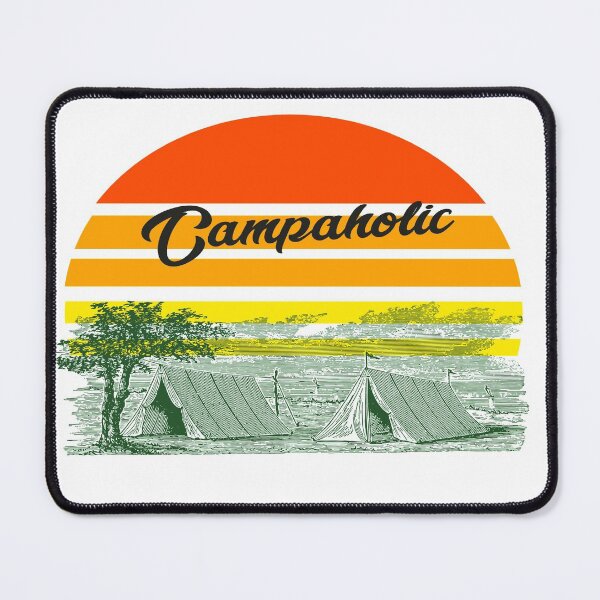Item preview, Campaholic Sunset Camping Scene  designed and sold by LMcDs.