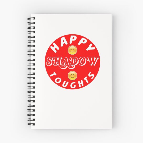 Item preview, Happy Shadow Thoughts funny quote designed and sold by Mr Wolf.