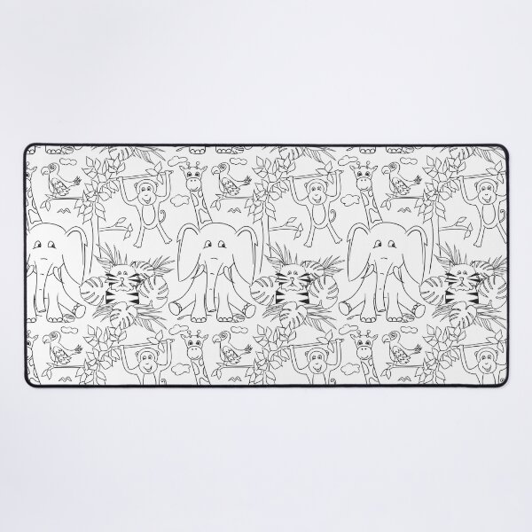 Item preview, Jungle Animals Illustration designed and sold by whyitsme.