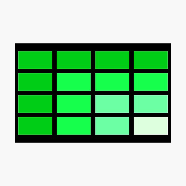 Item preview, Green Accent Blocks designed and sold by Lyle M Designs.