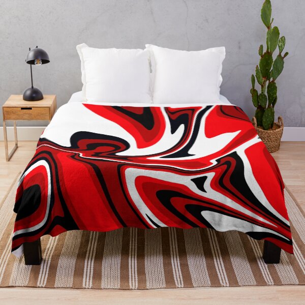 Item preview, Red Black White Abstract Marble designed and sold by thelustrous.