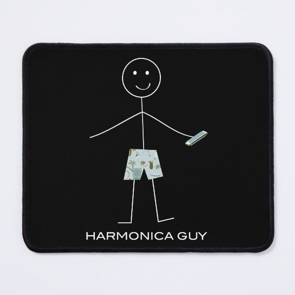 Item preview, Funny Mens Harmonica design designed and sold by whyitsme.