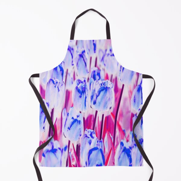 Item preview, Blooming Blue Tulips on the Pink Background designed and sold by IraNiva.