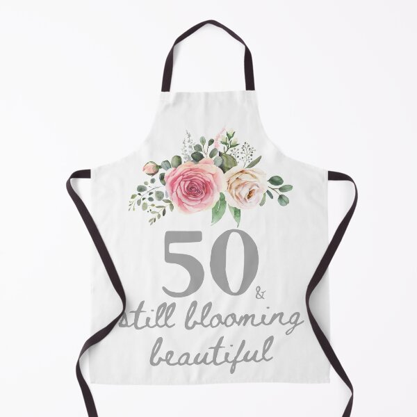 Item preview, 50 and blooming beautiful - Fiftieth Birthday Celebration Design designed and sold by Partypumpkin.
