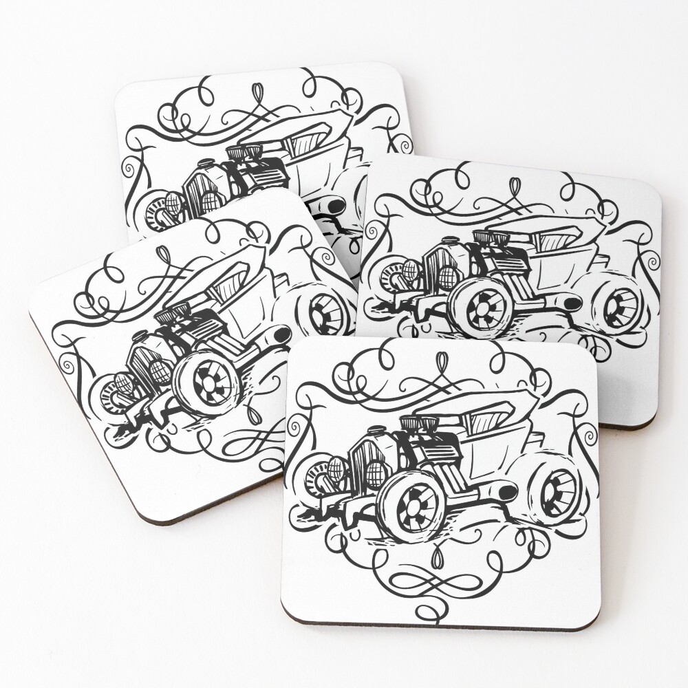 Item preview, Coasters (Set of 4) designed and sold by Geomonic.