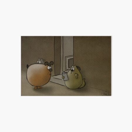 Not on the List Art Board Print