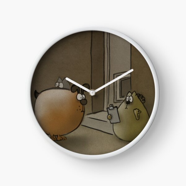 Not on the List Clock