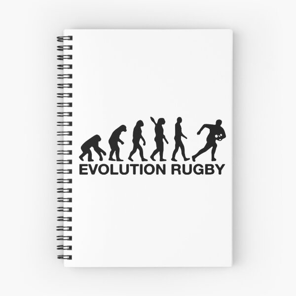Item preview, Love Rugby Evolution Of Man Rugby Player Gift Premium Apparel Funny Holiday Xmas designed and sold by DesignByHeartUK.