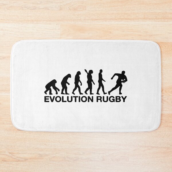 Item preview, Love Rugby Evolution Of Man Rugby Player Gift Premium Apparel Funny Holiday Xmas designed and sold by DesignByHeartUK.