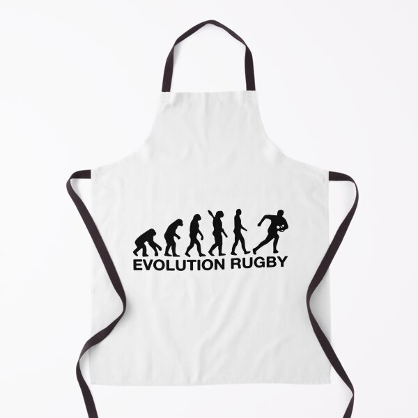 Item preview, Love Rugby Evolution Of Man Rugby Player Gift Premium Apparel Funny Holiday Xmas designed and sold by DesignByHeartUK.