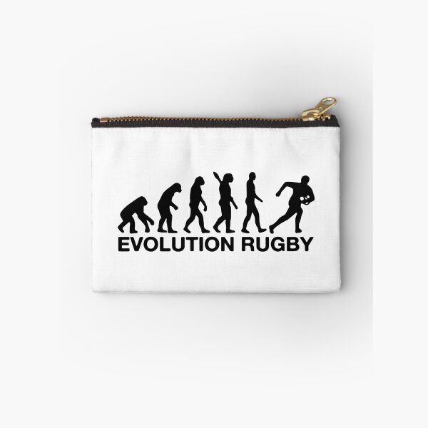 Item preview, Love Rugby Evolution Of Man Rugby Player Gift Premium Apparel Funny Holiday Xmas designed and sold by DesignByHeartUK.