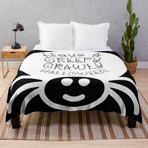 Item preview, Have A Creepy Crawly Halloween Quote designed and sold by DancingwithInk.