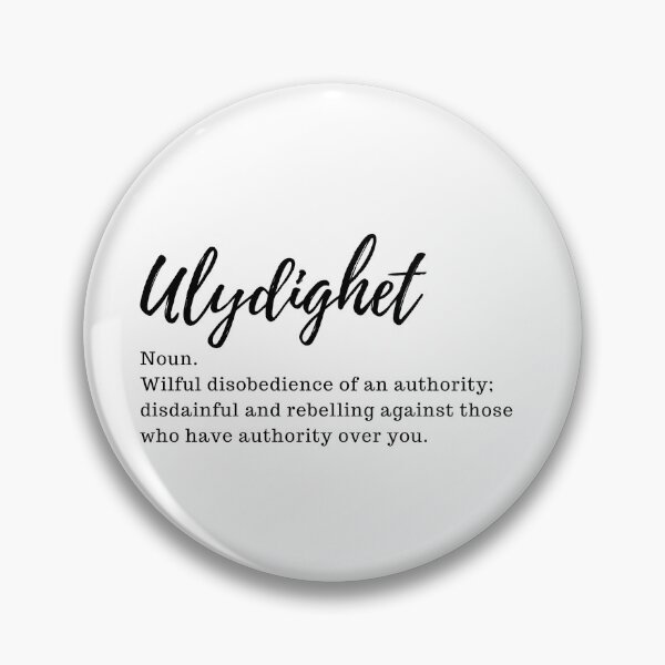 Item preview, Ulydighet designed and sold by Stargazer01Ao3.