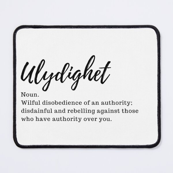 Item preview, Ulydighet designed and sold by Stargazer01Ao3.