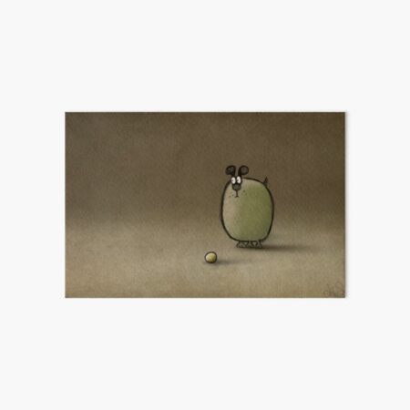 Waiting 2 Art Board Print