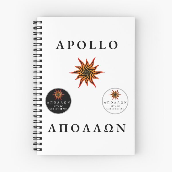 Item preview, Apollo Sticker Pack Greek Mythology God of the Sun designed and sold by OnyxMoonDesigns.