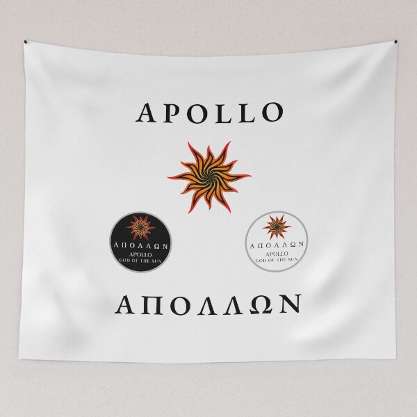 Item preview, Apollo Sticker Pack Greek Mythology God of the Sun designed and sold by OnyxMoonDesigns.