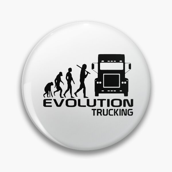 Item preview, I love Trucking Evolution of Trucking Best Trucking dad Gift Premium Apparel Funny Holiday Xmas designed and sold by DesignByHeartUK.