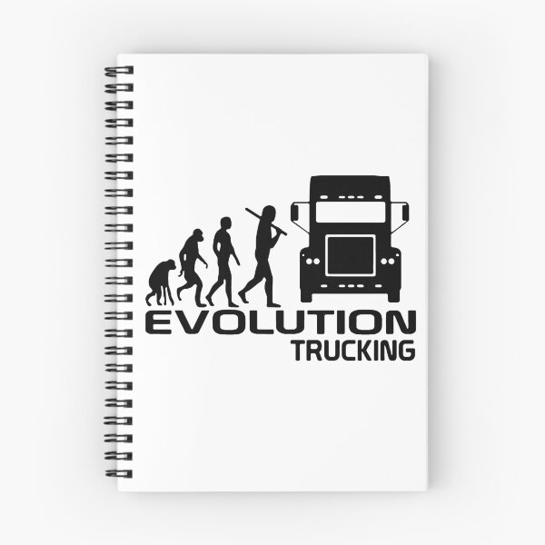Item preview, I love Trucking Evolution of Trucking Best Trucking dad Gift Premium Apparel Funny Holiday Xmas designed and sold by DesignByHeartUK.