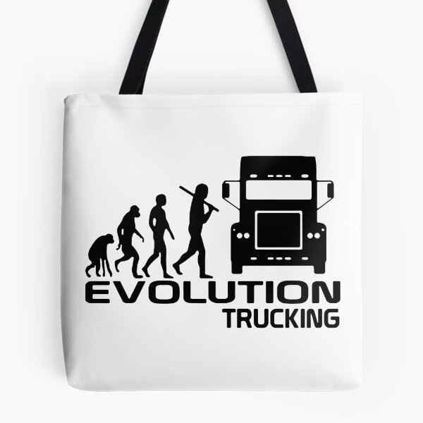 Item preview, I love Trucking Evolution of Trucking Best Trucking dad Gift Premium Apparel Funny Holiday Xmas designed and sold by DesignByHeartUK.