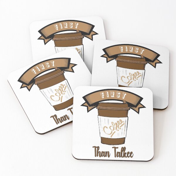 Item preview, First Coffee Then Talkee designed and sold by bahicharafe.