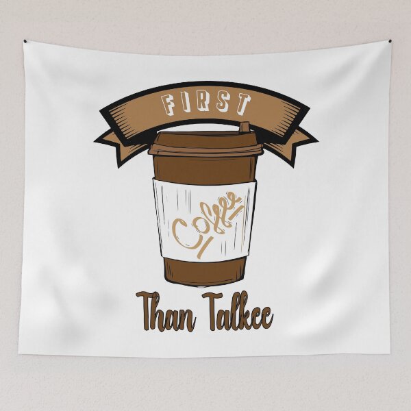 Item preview, First Coffee Then Talkee designed and sold by bahicharafe.