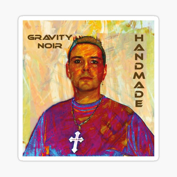 Gravity Noir Handmade Sticker