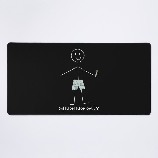 Item preview, Funny Mens Singing design designed and sold by whyitsme.