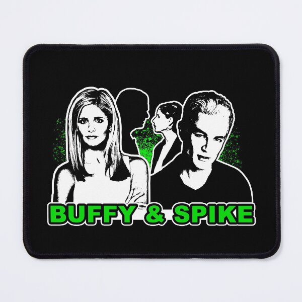Item preview, Buffy & Spike - Spuffy Design - Acid Green designed and sold by Vixetches.