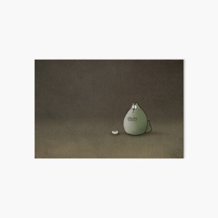 Waiting Art Board Print